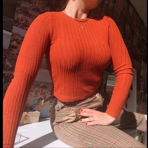 fitted sweater